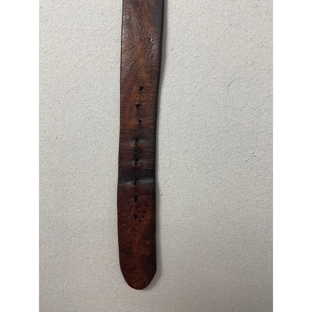 Mens Western Belt vintage lyntone